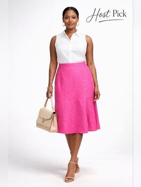Lauren Ralph Lauren 100% Linen Skirt – Size 16